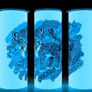 Glow in the Dark Lisa Frank Hunter 90s Cup Mug Tumbler 20oz